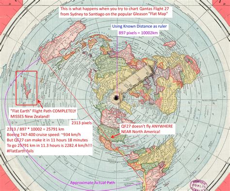 Flat Earth Map Vs Globe Map Reqopcentury