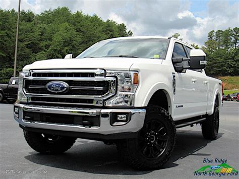 2021 Star White Ford F250 Super Duty Lariat Crew Cab 4x4 Tremor Package