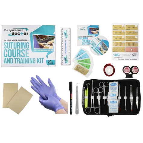 Suture Kit With Suturing Videos From An Experienced Surgeon Suture