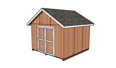 12x12 Shed Plans Howtospecialist How To Build Step By Step Diy Plans