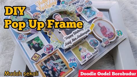 Diy Pop Up Frame Tutorial Scrap Frame Part 2 Youtube
