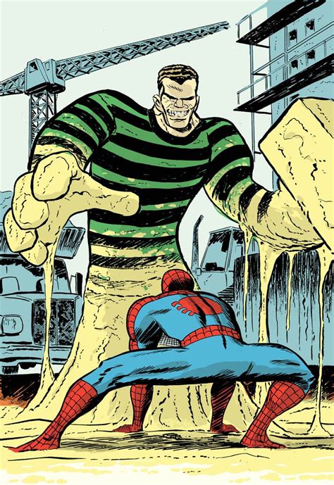 Sandman Vs Spidey Oldie Marvel Comic Marvel Spiderman Spiderman