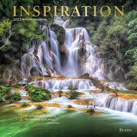 Inspiration 2022 Square Wall Calendar By Plato Plato Calendars