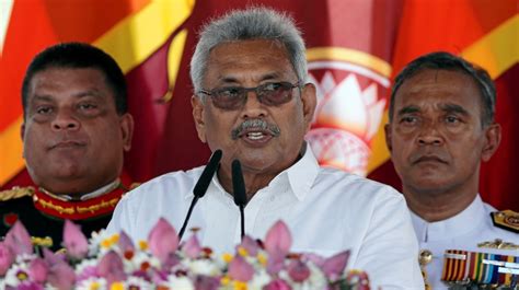 Sri Lanka Gets Its First President With Military Credentials News