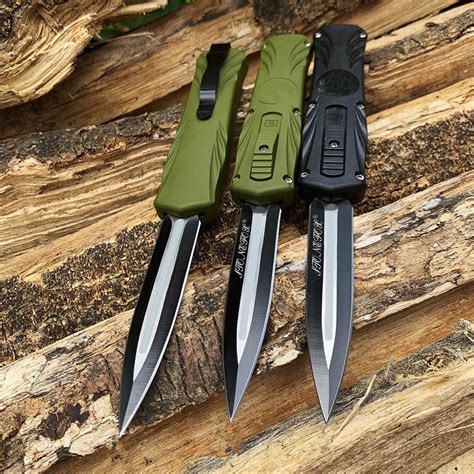 New Edc Out The Front Automatic Knife Tactical Combat Camping Utility