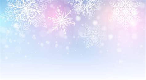 Light Purple Snowflake Background