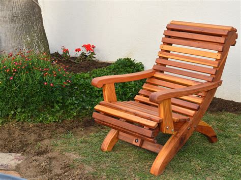 It occupies a small space. Outdoor Wood Easy Chair, Comfortable Outdoor Garden Chair