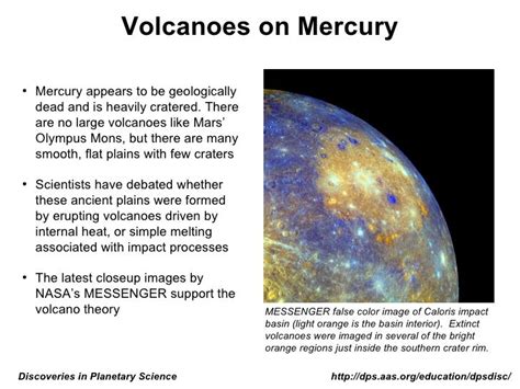 Mercury Volcanism