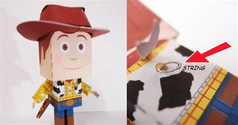 Papercraft Du Shérif Woody Toy Story Toy Story Crafts Paper Crafts