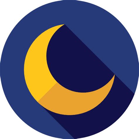 Free Icon Crescent Moon