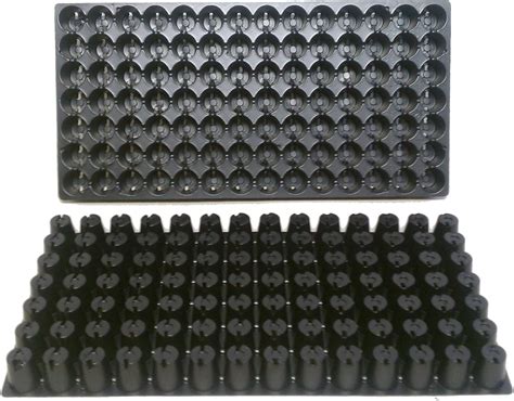 25 Plastic Seed Starting Trays Each Tray Has 98 Cells