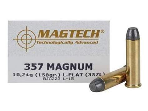 Magtech 357 Magnum Cowboy Action Loads 158 Gr Mt357l Lead Round Nose 50