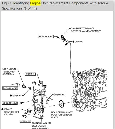 How To Replace The Timing Chain Tensioner With Torque Specs