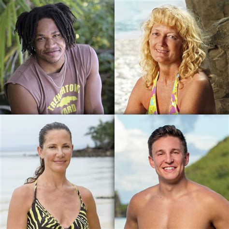 the 4 players in survivor history to vote incorrectly 3 times pre merge and still make the merge