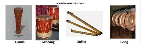 Bentuk serta nada yang dihasilkan dari alat musik tradisional sulawesi selatan ini pada umumnya nyaris sama juga dengan alat musik tradisional serunai dari minang serta selompret dari betawi. SENI DAN BUDAYA: alat musik tradisional