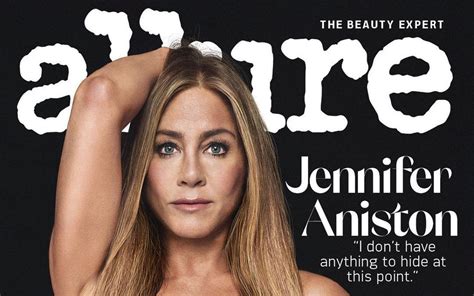 jennifer aniston s fans blast allure magazine for allegedly photoshopping her face too much