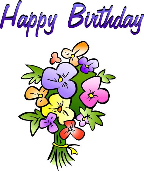 Birthday Bouquet Clipart 20 Free Cliparts Download