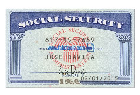View, download or print editable social security card template pdf completely free. USA Social Security Card psd Template: SSN Psd Template