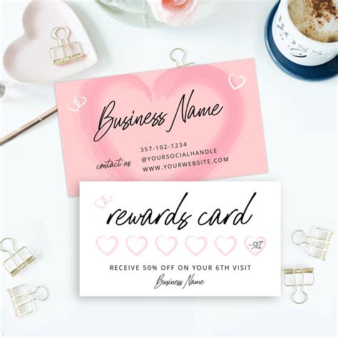 Free Editable Loyalty Card Template Printable Form Templates And Letter