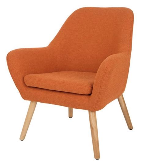 Orange Accent Chairs 2 Please Orange Accent Chair Fabric Accent