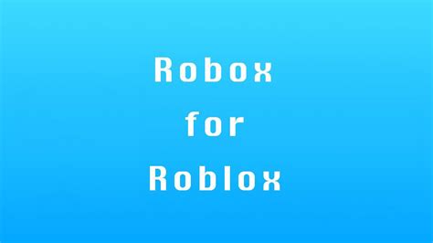 Robox For Roblox Apk For Android Download
