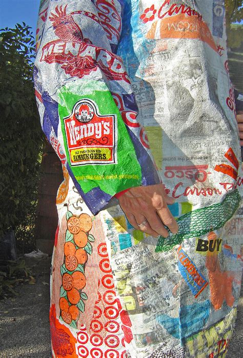 21st Century Fusion Fused Plastic Bags Coat ~ Photo 7 Flickr