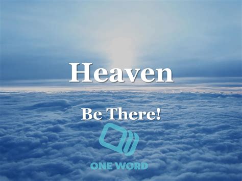 One Word Heaven Waverly Church Of Christ