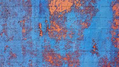 Texture Metal Rusted Rusty Rugged Orange Backgrounds