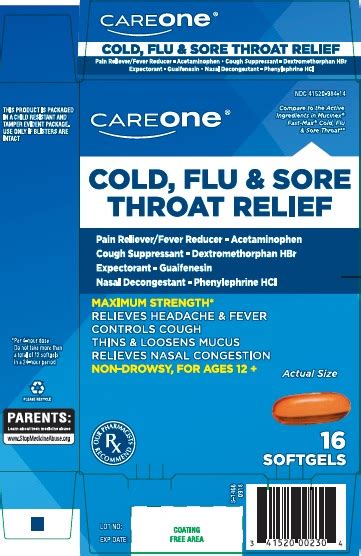 Cold Flu And Sore Throat Relief