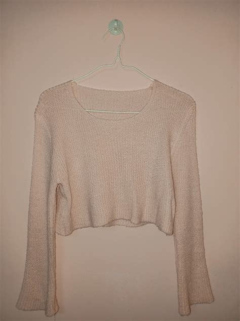 Knitwear Nude Color Women S Fashion Tops Blouses On Carousell