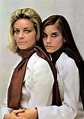 Lauren Bacall with her daughter, Leslie Bogart | Lauren bacall, Leslie ...