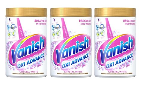 Two Or Three Packs Of Vanish Oxi Action Gold Stain Removal Powder Groupon