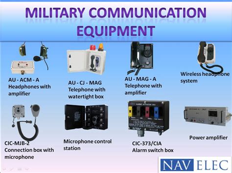 Military Communication And Marine Equipments With New Technology