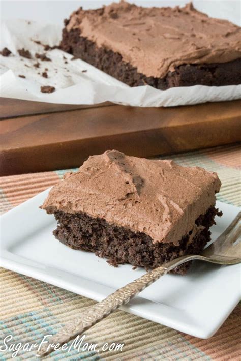 Your taste buds will not complain one bit when you introduce them to any of the dairy free chocolate goodness below. Sugar Free Low Carb Chocolate Crazy Cake ( Egg Free, Dairy ...