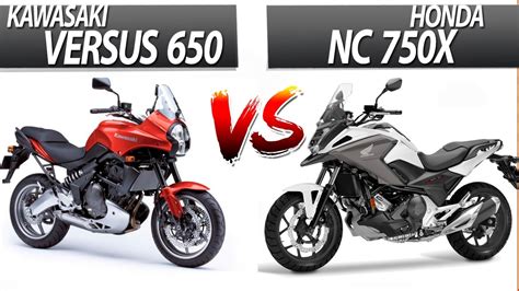 The cb is tall and feels like it carries its weight higher up than the once rolling, the honda sheds its weight well, feeling lighter to steer than all but the featherweight. Honda NC750X vs Kawasaki Versus 650 - YouTube