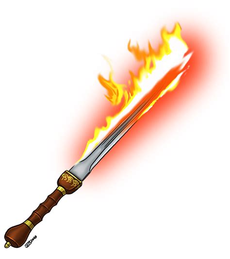 Flaming Sword By Prodigyduck On Deviantart