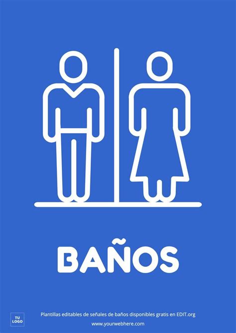 Letreros Para Baños Gratis Para Imprimir