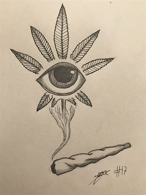 10 Dibujos De Marihuana