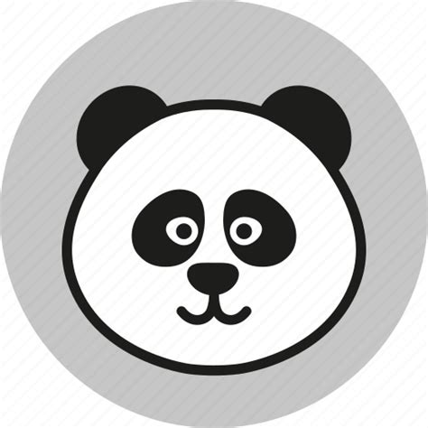 Cute Logo Panda Wild Zoo Animal Forest Icon Download On Iconfinder