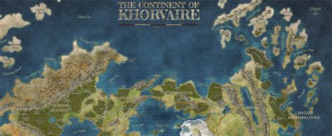Khorvaire Eberron High Resolution Map Fantasy Map Pathfinder Maps The