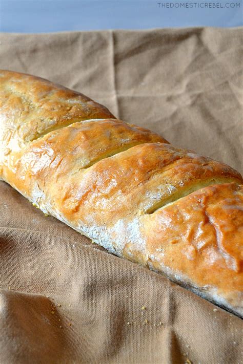 Perfect And Easy Crusty Soft French Bread Cravings Happen