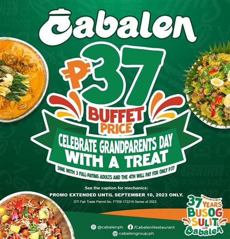 Manila Shopper Grandparents Day Food Promos