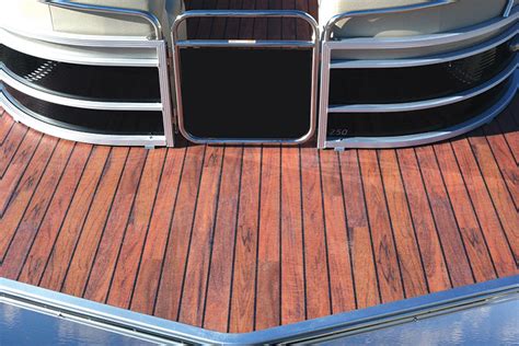 Wood Grain Vinyl Flooring For Pontoon Boats Carpet Vidalondon