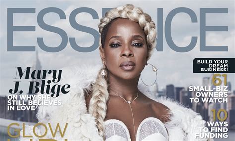 Mary J Blige Cover Essences November 2017 Issue Talks New Film And