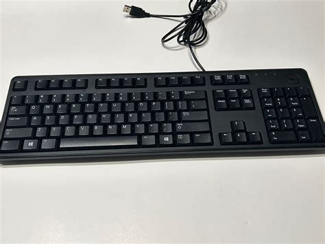 Dell Kb212 B Usb Wired Quiet Key Keyboard Black Ebay
