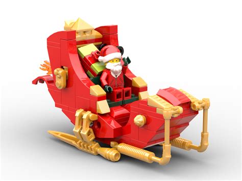 Lego Ideas Santas Rocket Sleigh