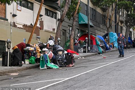 gavin newsom admits california s homeless situation is out of control daily mail online
