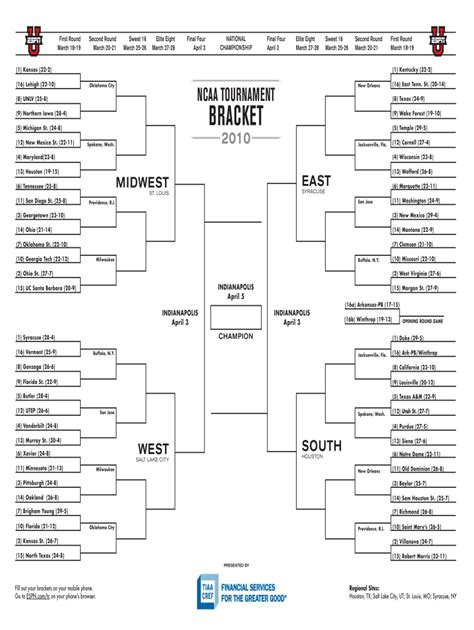 Sweet 16 Printable Bracket Printable Word Searches