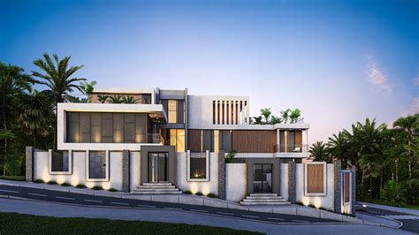 Private Villa Saudi Arabia On Behance