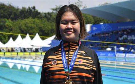 brenda anellia wins gold for malaysia at para swimming world meet fmt